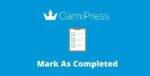 GamiPress Mark As Completed GPL –WordPress Plugin
