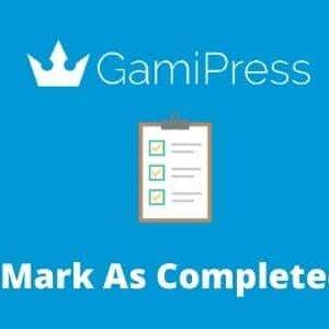 GamiPress Mark As Completed GPL –WordPress Plugin