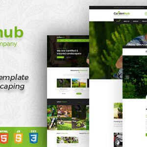 Garden HUB Theme GPL –Lawn & Landscaping WordPress Websites
