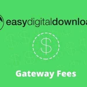Easy Digital Downloads Gateway Fees Addon GPL