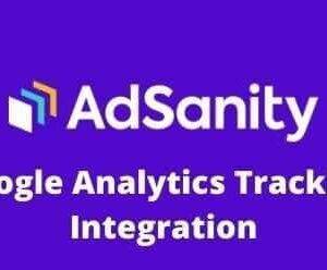 AdSanity Google Analytics Tracking Integration GPL