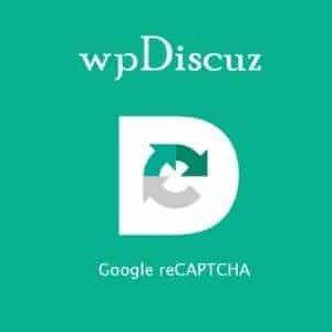wpDiscuz Google reCAPTCHA Addon GPL