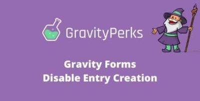 Gravity Perks Disable Entry Creation Addon GPL