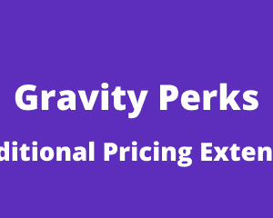 Gravity Perks Conditional Pricing GPL