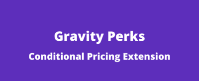 Gravity Perks Conditional Pricing GPL