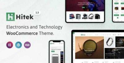 Hitek Theme GPL –Electronics Store WooCommerce Theme