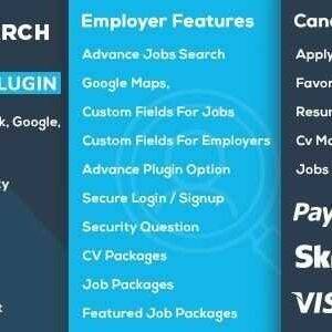 WP JobSearch GPL –WP Job Board WordPress Plugin