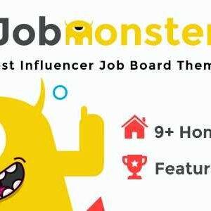 Jobmonster Theme GPL –Job Board WordPress Theme