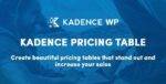 Kadence Pricing Table GPL