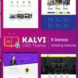 Kalvi Theme GPL –LMS Education WordPress Theme
