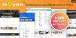 Knowhere Pro Theme GPL –Multipurpose Directory WordPress Websites