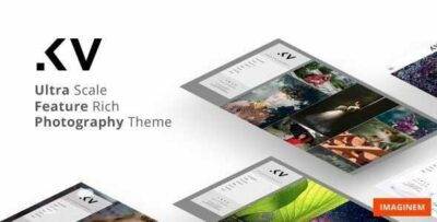 Kreativa Theme GPL –Photography Website For WordPress