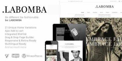 LaBomba Theme GPL –Multipurpose WordPress Theme