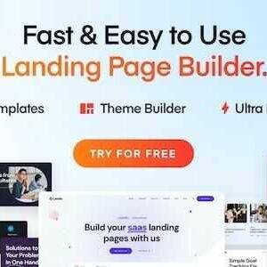 Landio Theme GPL –MultiPurpose Landing Page WordPress Theme