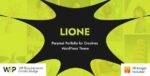 Lione Theme GPL –Personal Portfolio for Creatives WordPress Websites