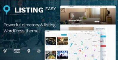 ListingEasy Theme GPL –Listing Directory WordPress Theme