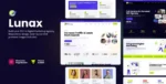 Lunax Theme GPL –Digital Marketing Agency & SEO WordPress Theme