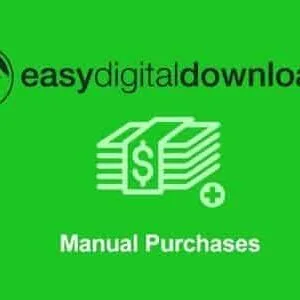 Easy Digital Downloads Manual Purchases Addon