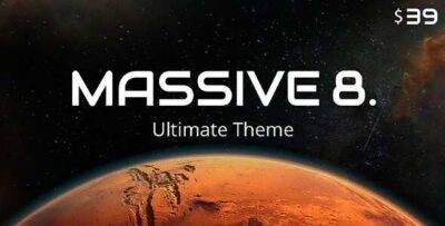 Massive Dynamic Theme GPL –WordPress Website Builder