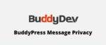 BuddyPress Message Privacy GPL