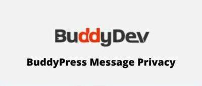 BuddyPress Message Privacy GPL