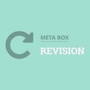Meta Box Revision Addon GPL