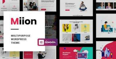 Miion Theme GPL –Create Multi-Purpose WordPress Website
