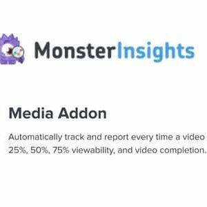 MonsterInsights Media Tracking Addon GPL