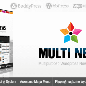 Multinews Theme GPL –Multipurpose WordPress News, Magazine