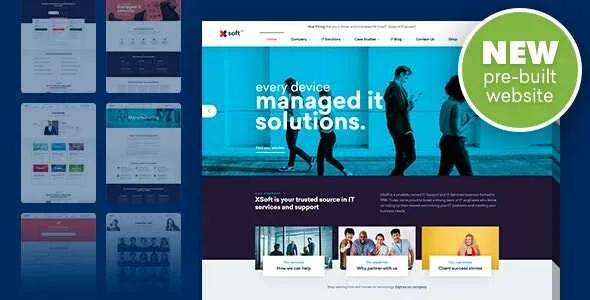 Nanosoft – WordPress Theme