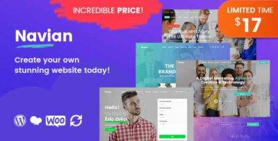 Navian Theme GPL –Multi-Purpose Responsive WordPress Websites