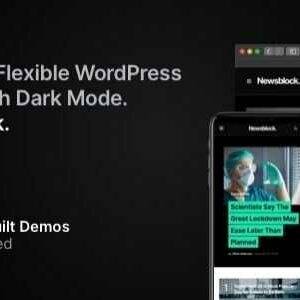Newsblock Theme GPL –News & Magazine WordPress Theme with Dark Mode