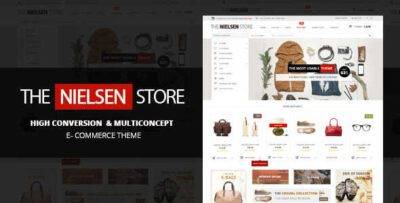 Nielsen Theme GPL –E-commerce WordPress Theme