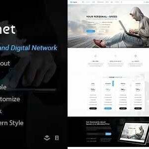 Noanet Theme GPL –Internet Provider And Digital Network