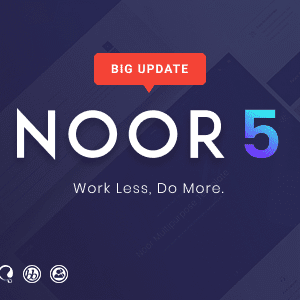 Noor Theme GPL –Minimal Multi-Purpose WP Theme, AMP & RTL