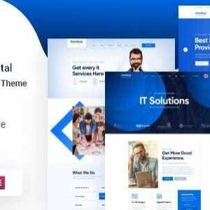 Omnivus Theme GPL –IT Solutions & Services WordPress Theme