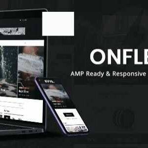 Onfleek Theme GPL –AMP Ready and Responsive Magazine Theme