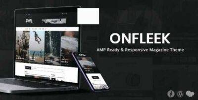 Onfleek Theme GPL –AMP Ready and Responsive Magazine Theme