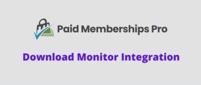 Paid Memberships Pro Download Monitor Integration GPL
