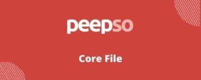 PeepSo Core File GPL