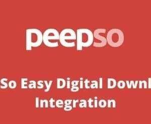 PeepSo Easy Digital Downloads Integration GPL