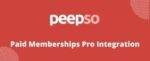 PeepSo Paid Memberships Pro Integration GPL
