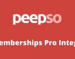 PeepSo Paid Memberships Pro Integration GPL