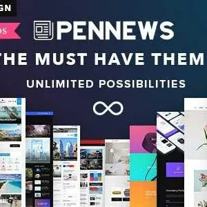 PenNews Theme GPL –Multi-Purpose AMP WordPress Websites