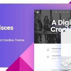 Pisces Theme GPL –Multi Concept Creative Theme