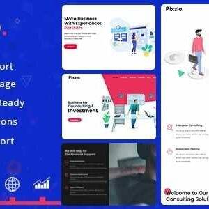 Pixzlo Theme GPL –Creative Theme for Professionals