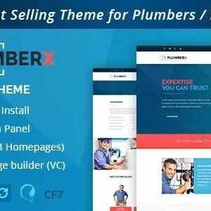 Plumber Theme GPL –Construction and Repairing WordPress Theme
