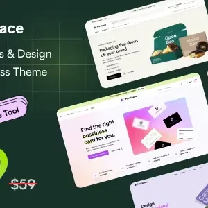 PrintSpace Theme GPL –Printing Services & Design Online WooCommerce WordPress theme