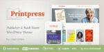 Printpress Theme GPL –Book Publishing WordPress Theme