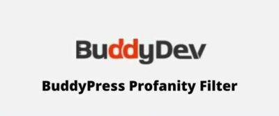 BuddyPress Profanity Filter GPL